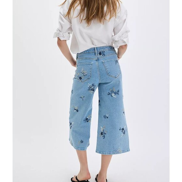 Driftwood Amie Culotte Jeans Color Summer Bliss - Picture 2 of 4